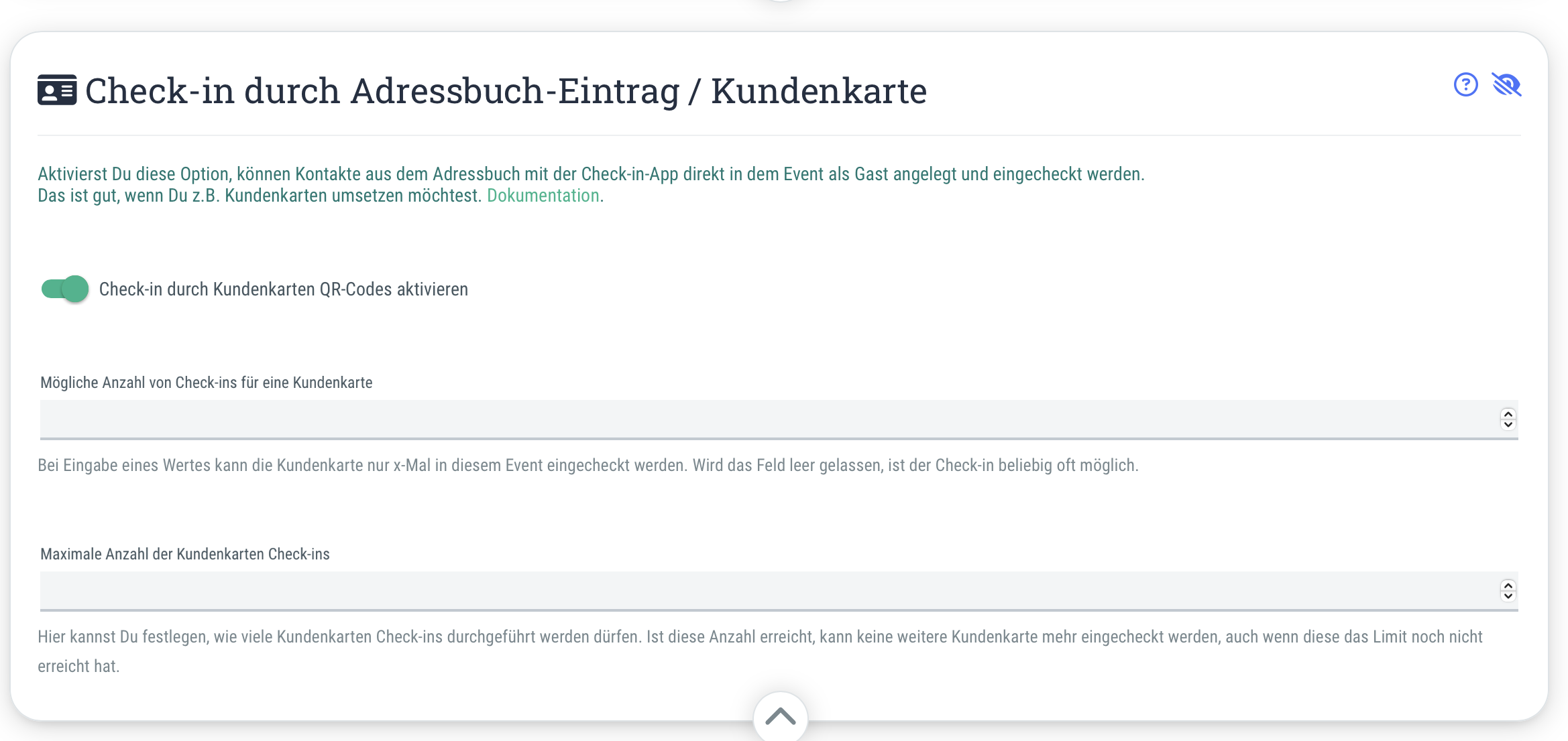 Ein- oder mehrmalige Einlösung der Vorteile • Individuelle Menge der Einlösungen je Vorteil