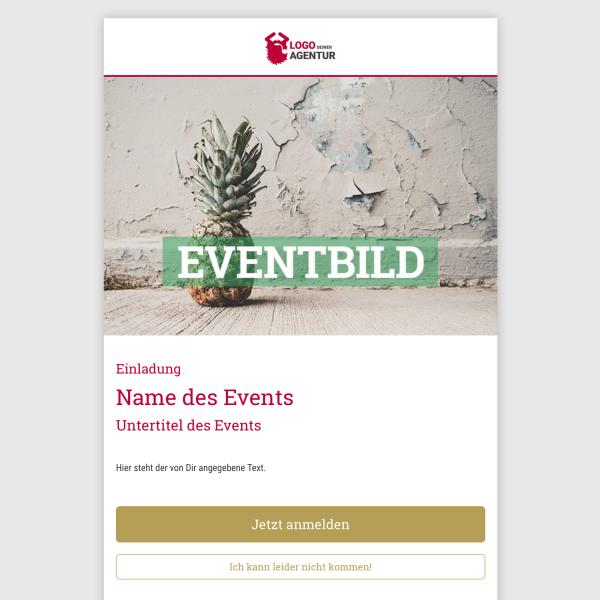 Einladungs-E-Mail Wenn Du Deine Gäste über guestoo per E-Mail einlädst