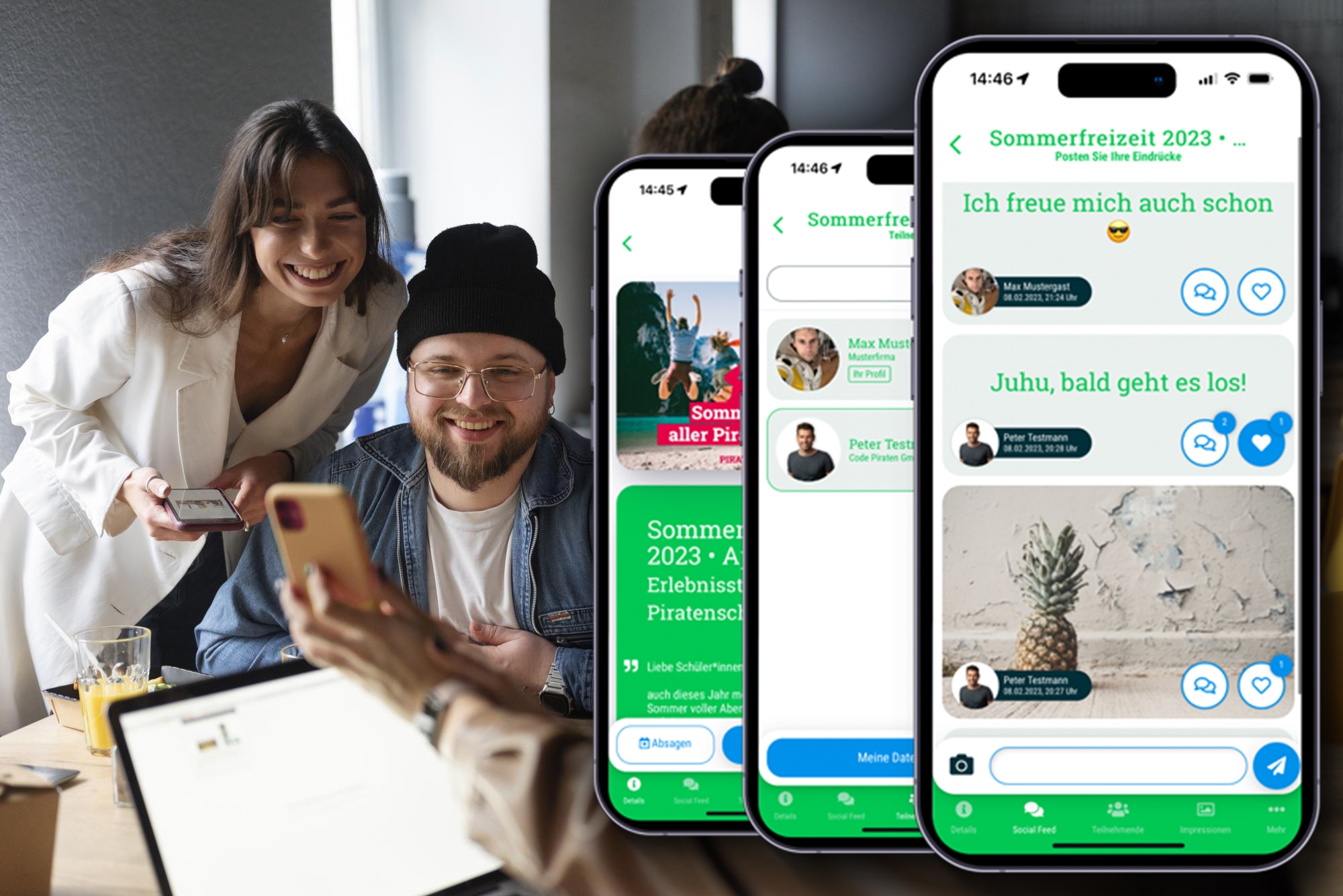 Optionale Gäste-App • Alle Funktionen für Deine Gäste in einer praktischen App