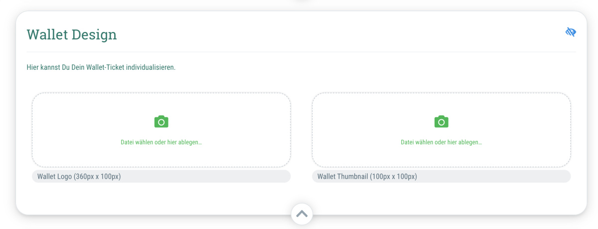 Wallet Design - Event > Design > Wallet Design