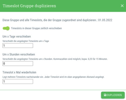 4. Gruppe duplizieren