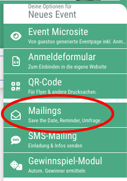 14. Mailings an Gäste senden - 