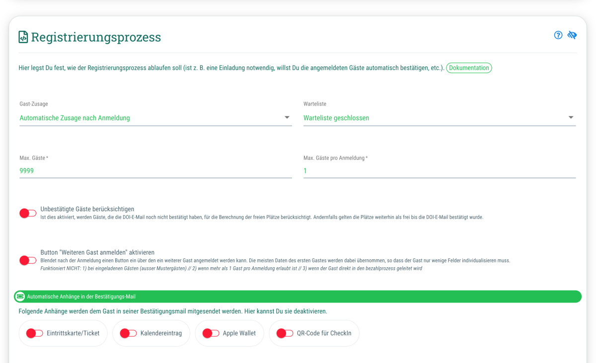 6. Registrierungsprozess - 