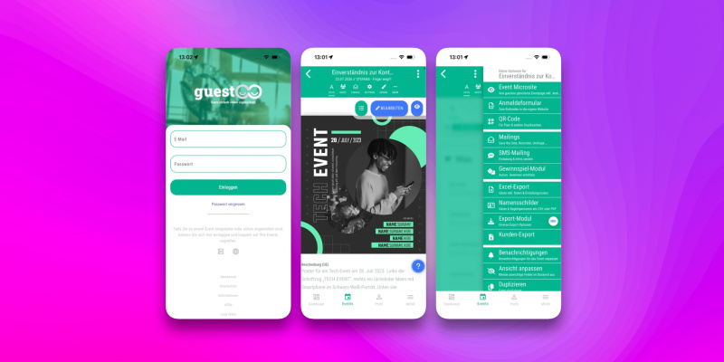 Die guestoo Manager App ist wieder da, Die komplette Eventplanung in einer kompakten App