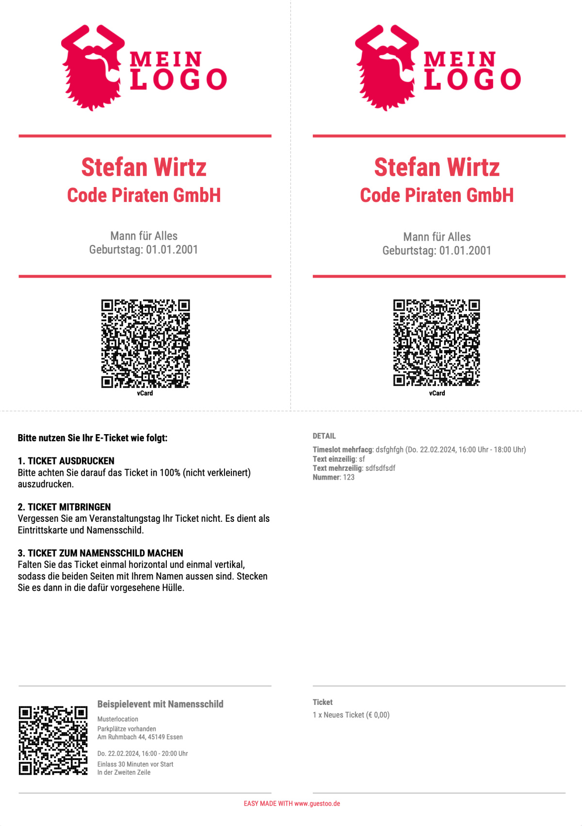 Design/Individualisierung - 