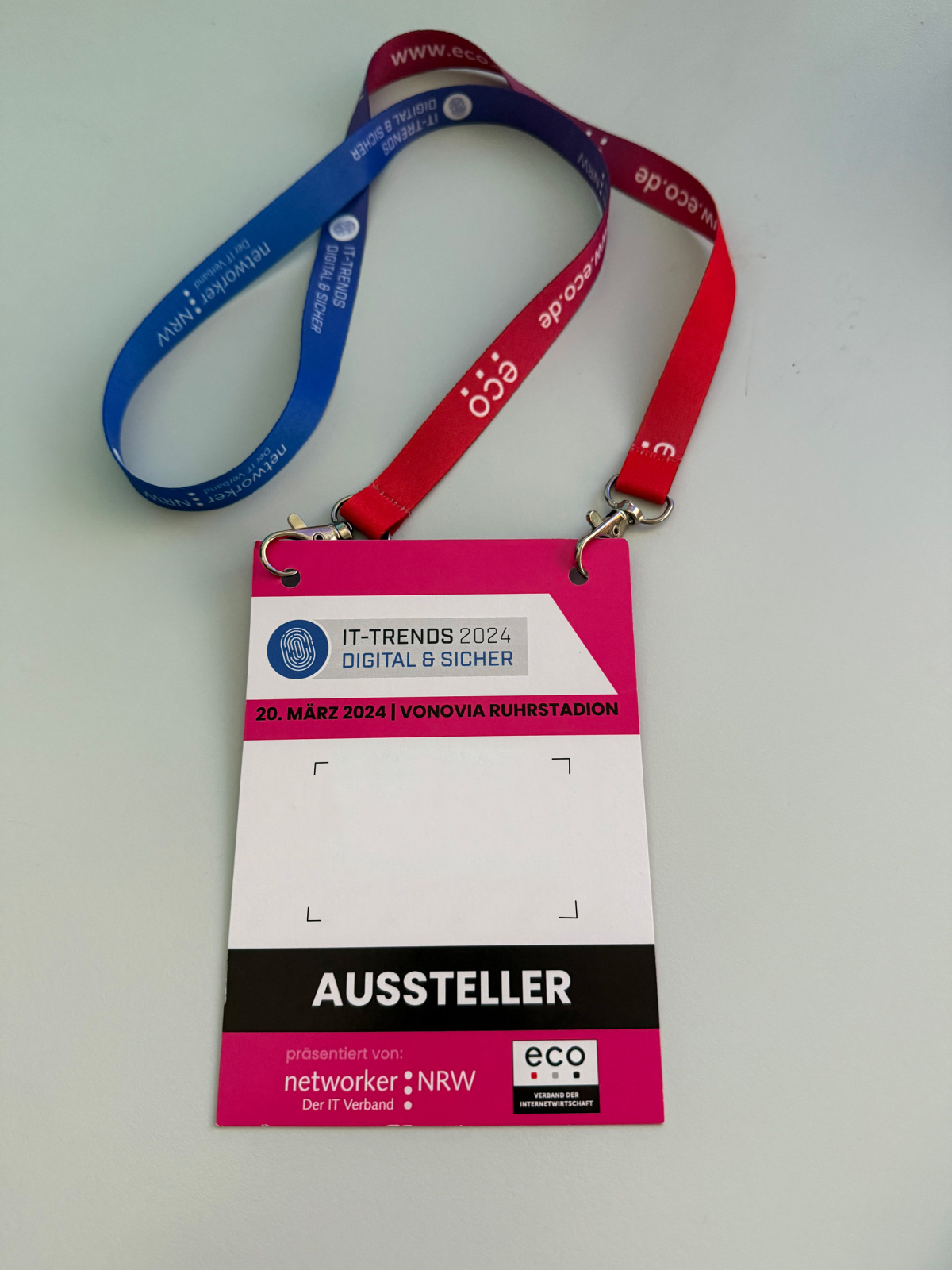 2. Vorbereitung vor dem Event (Rohlinge drucken) - Beispiel: DIN A6 hoch