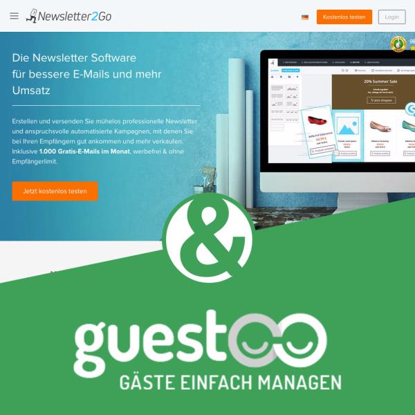 Einladungen mit Newsletter2Go versenden Wenn Du Deine Gäste außerhalb von guestoo personalisiert einladen möchtest